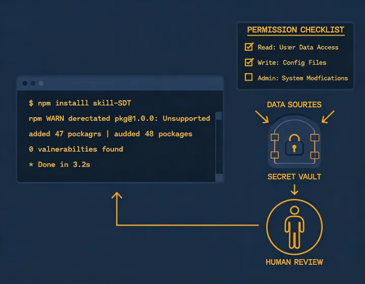 Terminal installation guide and permission checklist